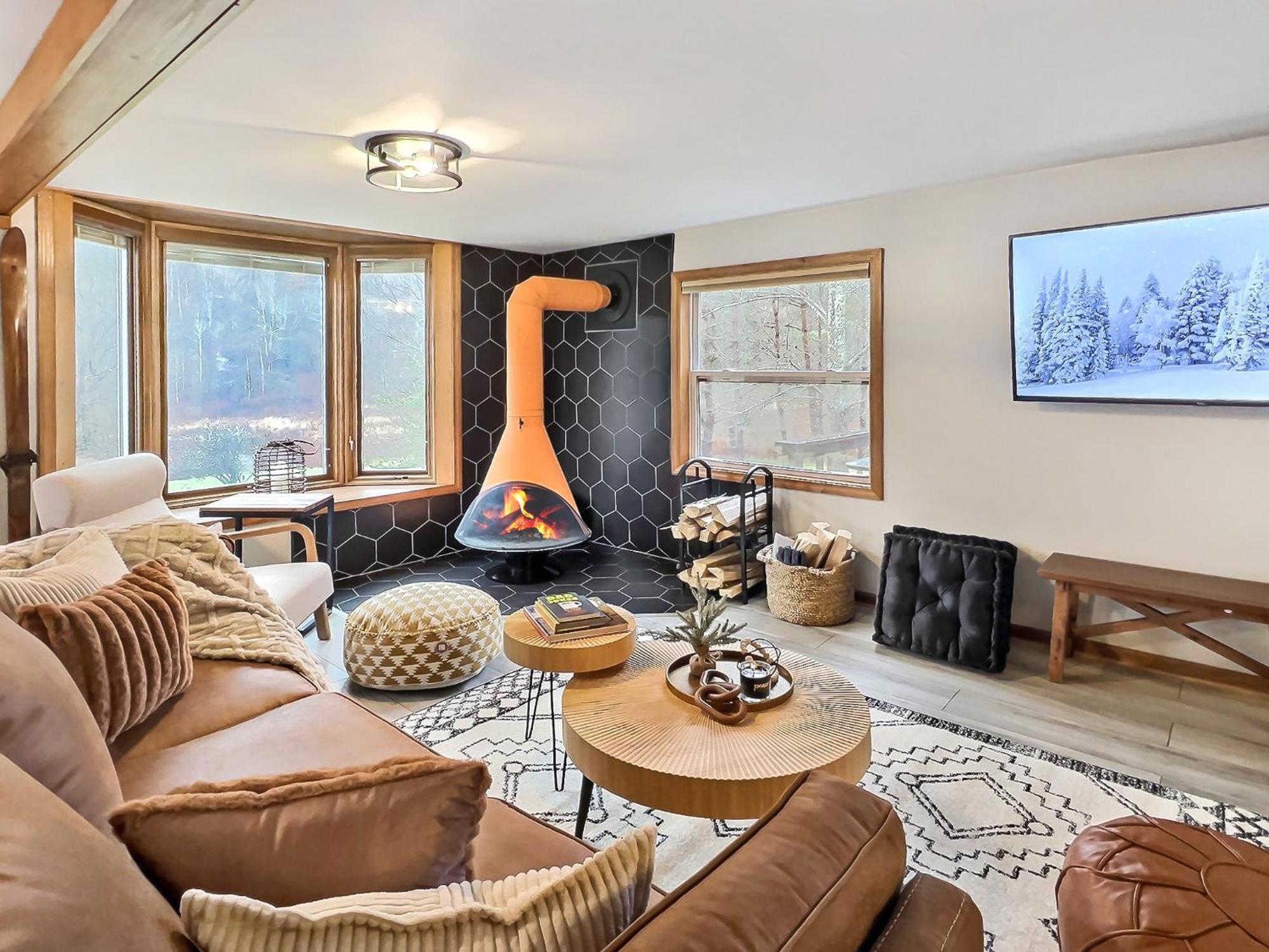 Maples Retreat - 2 Acres - Fireplace Ellicottville Exteriör bild